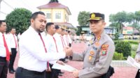 Berprestasi Bongkar Kasus Narkoba, Kapolres Asahan Berikan Penghargaan Kepada 11 Personil