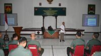 Lewat Penyuluhan Kesehatan Degeneratif, Danrem Wijayakusuma Himbau Prajuritnya Jaga Pola Hidup Sehat