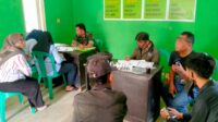 Babinsa Koramil 13 Kedungwaringin Tekan Petugas Pantarlih Di Desa Karangsambung