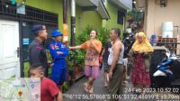 Hujan Deras di Jakarta, Personil Brimob Polda Metro Jaya Siaga di Beberapa Lokasi