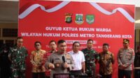 Kapolda Metro Jaya Sapa Ketua RW Se-Kota/Kabupaten Tangerang, Ini Pesannya