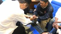 Janji suci Seorang Tahanan Polres Sukabumi, Nikahi Kekasih Hatinya di Rutan Mapolres Sukabumi