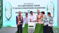 Groundbreaking PLTA Mentarang, Presiden Dukung Transformasi Indonesia Menuju Ekonomi Hijau