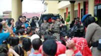 Siswa-Siswi TK dan SD Serbu Mako Satbrimob Polda Kalbar