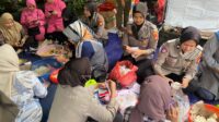 Bantu Kesulitan Warga Terdampak Banjir di Benda, Polres Metro Tangerang Kota Buka Dapur Umum