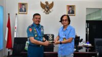 Jalin Sinergitas, Komandan Pasmar 3 Laksanakan Kunjungan Kerja Ke Kantor Pertamina Kota Sorong