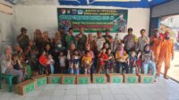 Koramil-04/Cengkareng Kodim-0503/JB Angkat Anak Stunting Dan Berbagi Kepada Keluarga Stunting di Wilayah Binaan