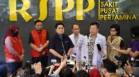 Datangi RSPP, Erick: Penanganan Korban Jadi Prioritas