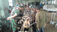 Kodam III/Siliwangi Gelar Pelatihan Operasional Mesin Bubut Dalam Meningkatkan Kualitas SDM