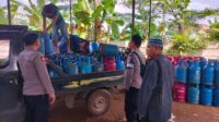 Polsek Cileungsi Polres Bogor Amankan Para Pelaku Penyalahgunaan Gas Bersubsudi, Ratusan Tabung Gas Berhasil di Amankan