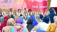 Ibu Iriana dan OASE KIM Dorong Pemeriksaan Dini Kanker Serviks
