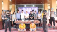 Bentuk Konsistensi dan Komitmen Berantas Narkoba di Kabupaten Siak, Satresnarkoba Polres Siak Kembali Gelar Pemusnahan Barang Bukti