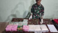 Perang terhadap narkoba, Kodam XII /TPR kembali gagalkan 12,9 Kg Sabu
