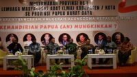 Danrem 181/PVT hadiri Kegiatan musyawarah Provinsi Ke I LMA Se Provinsi Papua Barat Daya