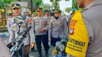 Inginkan Kamtibmas Aman Jelang Bulan Ramadhan, Kapolres Sampang Cek Ranmor Dinas Polri