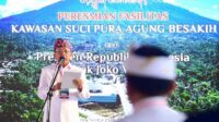 Presiden Jokowi Resmikan Penataan Fasilitas Kawasan Suci Pura Agung Besakih