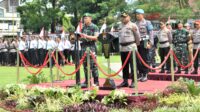 Jaga dan Amankan Kondusifitas Wilayah, TNI-Polri se-Eks Karesidenan Banyumas gelar Apel Jam Pimpinan