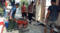 Sinergitas TNI-Polri di Wilayah Kecamatan Jebres Dalam Renovasi Rumah Tidak Layak Huni