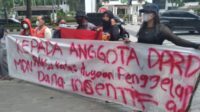 Gegara Oknum Kadishub Diduga Peras Pegawai Ratusan Juta, Masyarakat Anti Korupsi Demo ke DPRD Medan