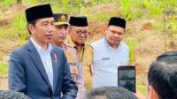 Presiden Jokowi Resmikan Jalan Nan Sarunai Kabupaten Tabalong