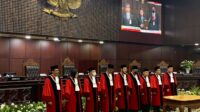 Anwar Usman Tegaskan Hakim MK Hanya Tunduk Pada Konstitusi Dan Hanya Takut Kepada Allah Tuhan Yang Maha Esa