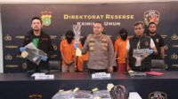 Polisi Tangkap 4 Residivis Rampok Spesialis Nasabah Bank