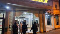 Pastikan Masyarakat Aman Personel Brimob Kalbar Laksanakan Patroli Subuh