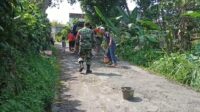 Koptu Slamet Kerja Bakti Bareng Warga di Bulan Ramadhan 1444 H/2023 M