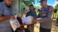 Polres Dumai dan Polsek Jajaran Kembali Salurkan 80 Paket Bantuan Kemanusiaan Untuk Negeri