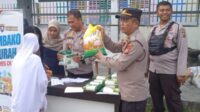 Kendalikan Inflasi, Polres Dumai Dirikan Stand Sembako Murah