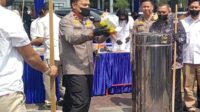 Polda Riau Musnahkan 22 Kg Sabu Hasil Operasi Antik Lancang Kuning 2023