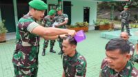 Komandan Kodim 0316 Batam Pimpin Laporan Korps Kenaikan Pangkat BA/TA Tahun 2023
