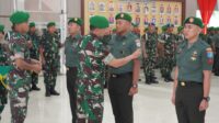 23 Prajurit Kodim 1016 Palangka Raya Naik Pangkat