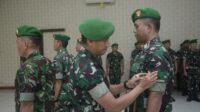Dandim Boyolali Pimpin Upacara Korps Raport Kenaikan Pangkat Prajuritnya