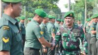 Periode April 2023, 60 Anggota Kodim Bojonegoro Naik Pangkat