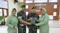 Puluhan Prajurit Kodim 0735/Surakarta Naik Pangkat, Ini Pesan Dandim