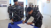 Komandan Guspurla Koarmada III Pimpin Serah Terima Jabatan Aslog Guspurla III