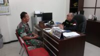 Pererat Tali Silaturrahmi, Danramil 03/Serengan Gelar Komsos