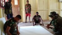 Wujud Nyata Pengabdian Satgas Yonif 143/TWEJ Kepada Masyarakat di Perbatasan RI