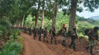 Perdalam Ilmu Tempur, Siswa Diktaifib TNI AL Laksanakan Long March 300 Km