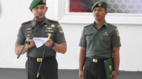 Puluhan Prajurit Terima Kenaikan Pangkat Perwira Bintara dan Tamtama di Kodim 0509 Kabupaten Bekasi