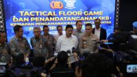 DIRJEN HUBDAT, KAKORLANTAS, DAN DIRJEN BINA MARGA SEPAKATI PEMBATASAN LALU LINTAS BARANG