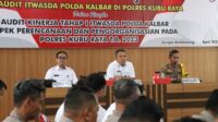 Polres Kubu Raya Laksanakan Kegiatan Audit Kinerja Tahap I T.A 2023 oleh Tim Itwasda Polda Kalbar”