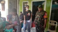 Perangi Balita Untuk Sehat Babinsa Koramil 11 Pebayuran Sukseskan Pekan Imunisasi Polio