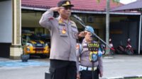 Kapolres Kampar Pimpin Upacara Kenaikan Pangkat PNS Periode 1 April 2023