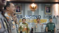 Dandim 0509/ Kabupaten Bekasi Hadiri Rakor Lintas Sektoral Kesiapan Pengamanan Idul Fitri 1444H/2023M