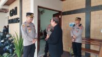Pastikan Perayaan Wafat Isa Almasih Berjalan Aman, Kapolres Sumedang Lakukan Peninjauan Ke Gereja