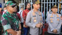 Sambangi 3 Gereja, TNI-Polri Pastikan Peribadatan Paskah di Tangerang Aman