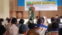 Lewat Minggon Babinsa Koramil 01 Tambun Selipkan Pesan Tingkatkan Kantibmas Jelang Mudik Lebaran