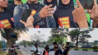 DPP SPKN Bagikan 400 Paket Takjil Griatis Kepada Warga Masyarakat Penggunan Jalan Raya